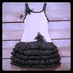 ISOBELLA & CHLOE SZ Small Black & White Dress